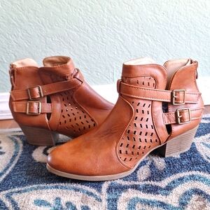 D6DK Fashion Ankle Booties